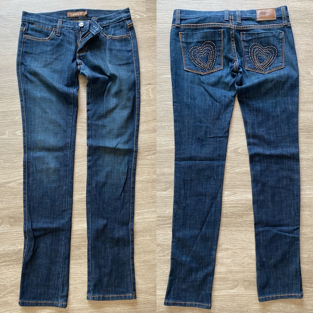 Frankie B. Heart Pocket Jeans.